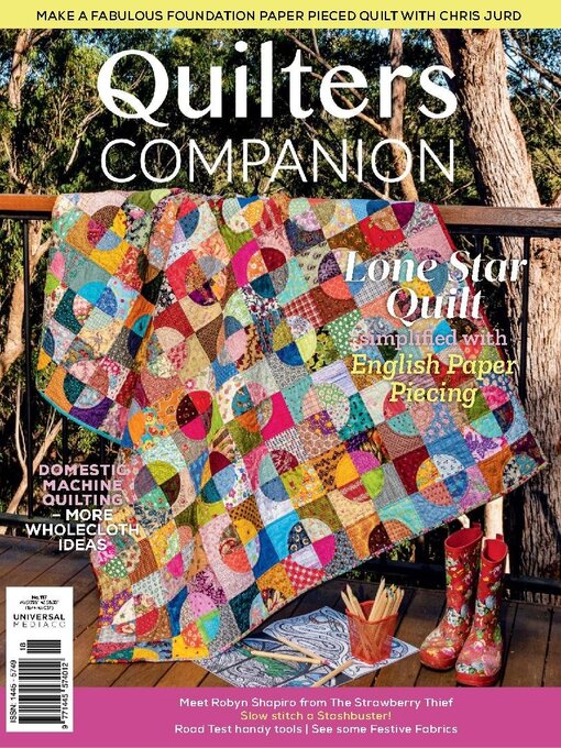 Title details for Quilters Companion by Universal Wellbeing PTY Limited - Available